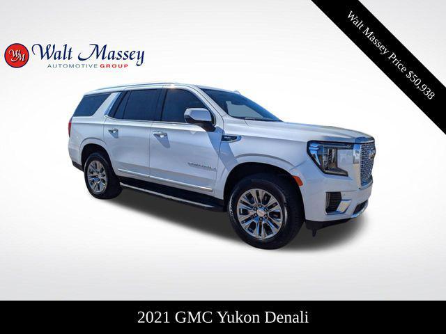 used 2021 GMC Yukon car, priced at $50,938