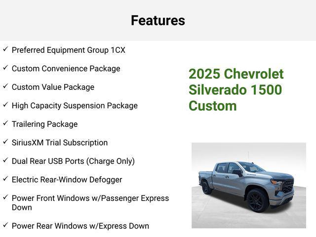 new 2025 Chevrolet Silverado 1500 car, priced at $42,367