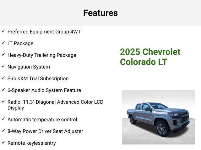 new 2025 Chevrolet Colorado car, priced at $37,176