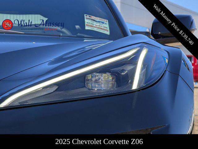 new 2025 Chevrolet Corvette car, priced at $139,740