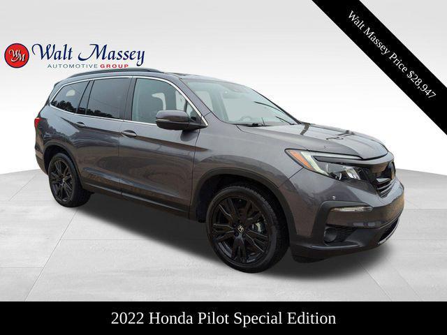 used 2022 Honda Pilot car, priced at $28,947