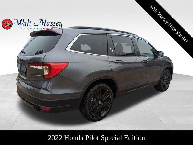 used 2022 Honda Pilot car, priced at $28,947