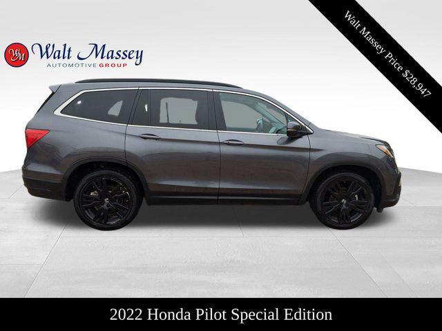 used 2022 Honda Pilot car, priced at $28,947