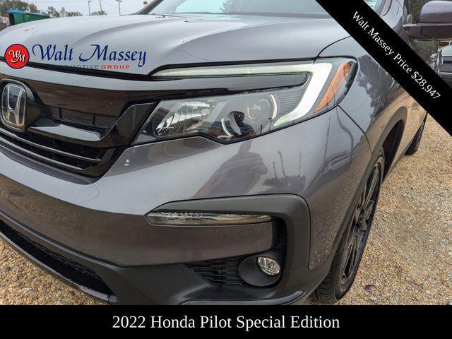 used 2022 Honda Pilot car, priced at $28,947