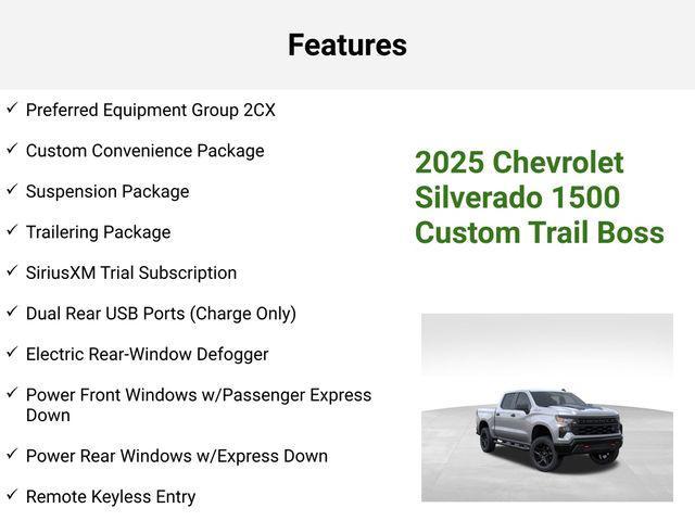 new 2025 Chevrolet Silverado 1500 car, priced at $58,759
