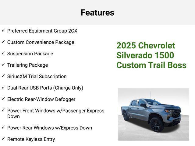new 2025 Chevrolet Silverado 1500 car, priced at $53,173