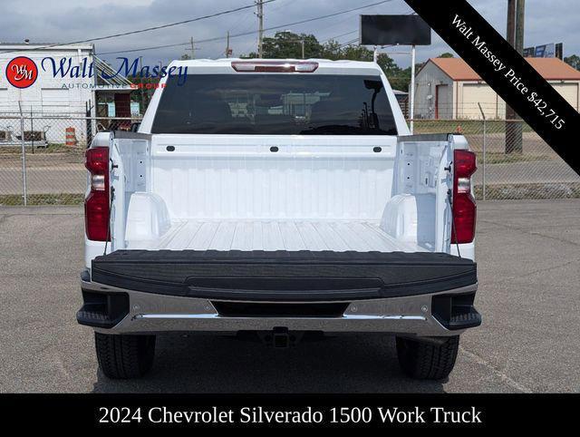 new 2024 Chevrolet Silverado 1500 car, priced at $43,715