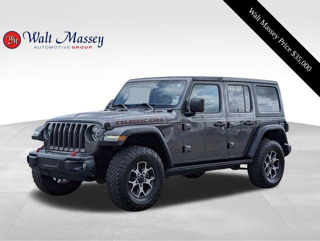 used 2021 Jeep Wrangler Unlimited car, priced at $35,000