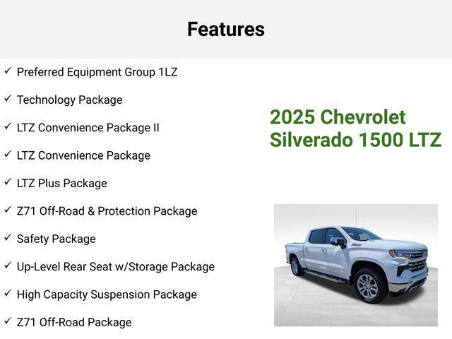 new 2025 Chevrolet Silverado 1500 car, priced at $60,296
