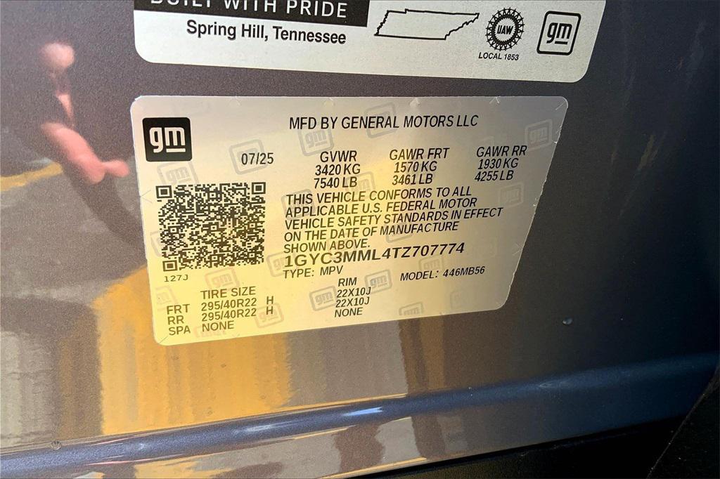 new 2026 Cadillac VISTIQ car, priced at $94,715