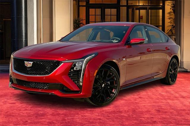 new 2025 Cadillac CT5 car, priced at $64,205