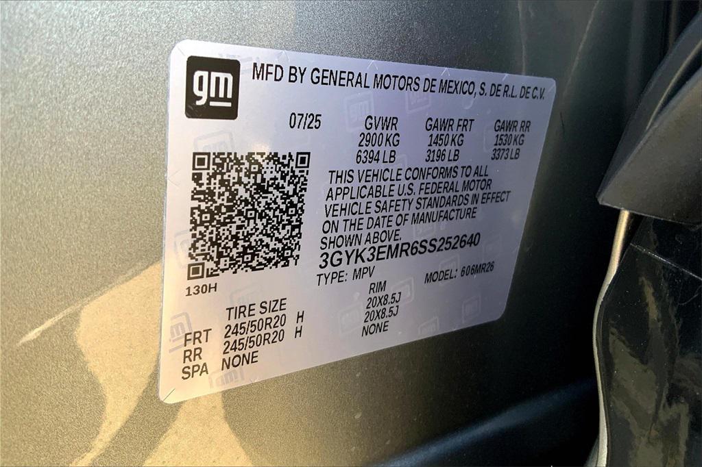 new 2025 Cadillac OPTIQ car, priced at $55,615