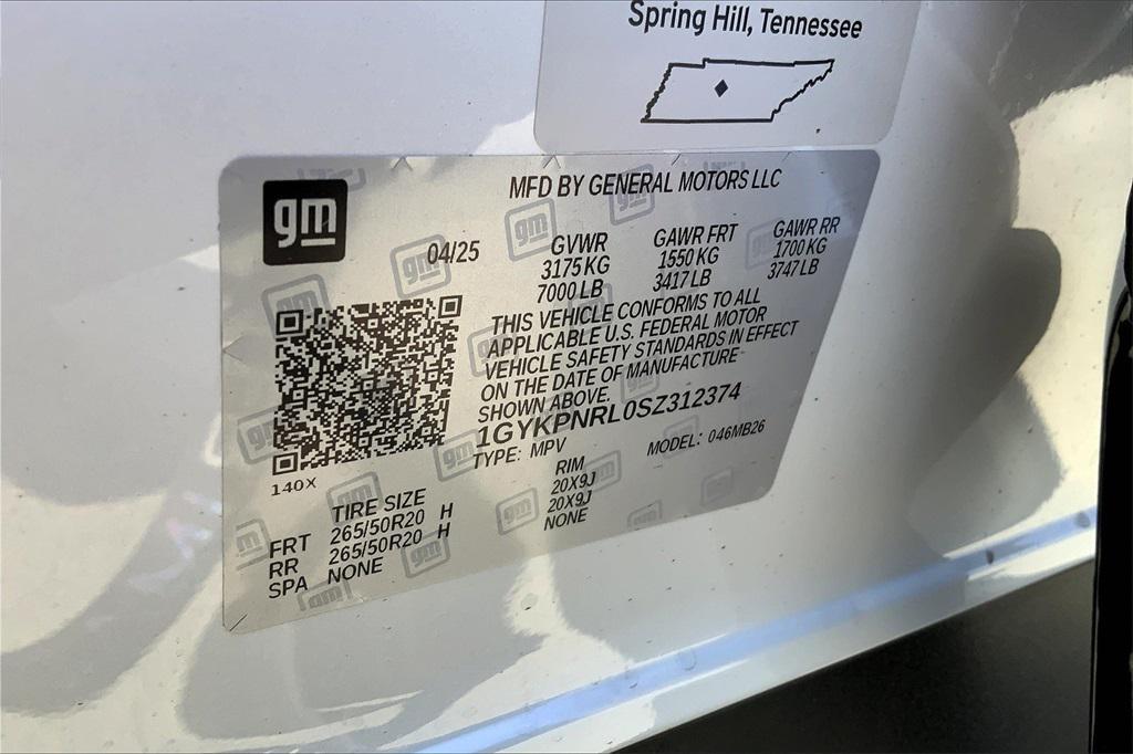 new 2025 Cadillac LYRIQ car, priced at $64,815