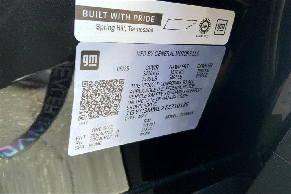 new 2026 Cadillac VISTIQ car, priced at $94,715