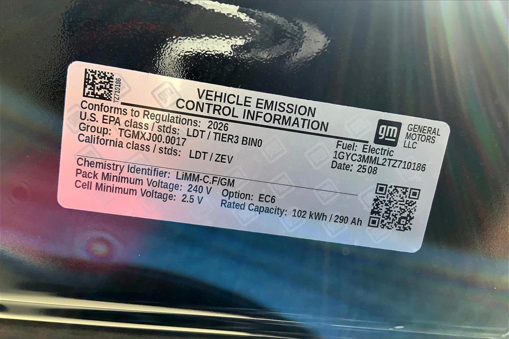 new 2026 Cadillac VISTIQ car, priced at $94,715