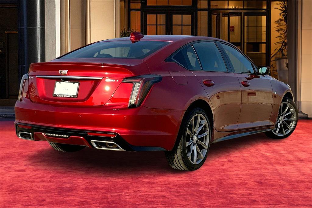 new 2025 Cadillac CT5 car, priced at $52,365