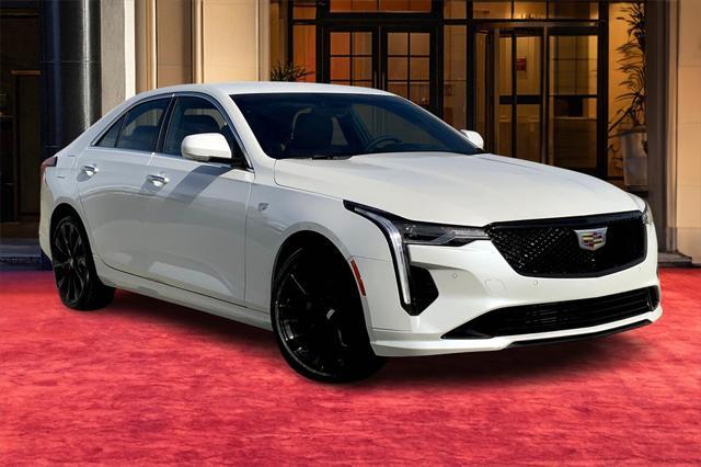 new 2025 Cadillac CT4 car, priced at $47,830