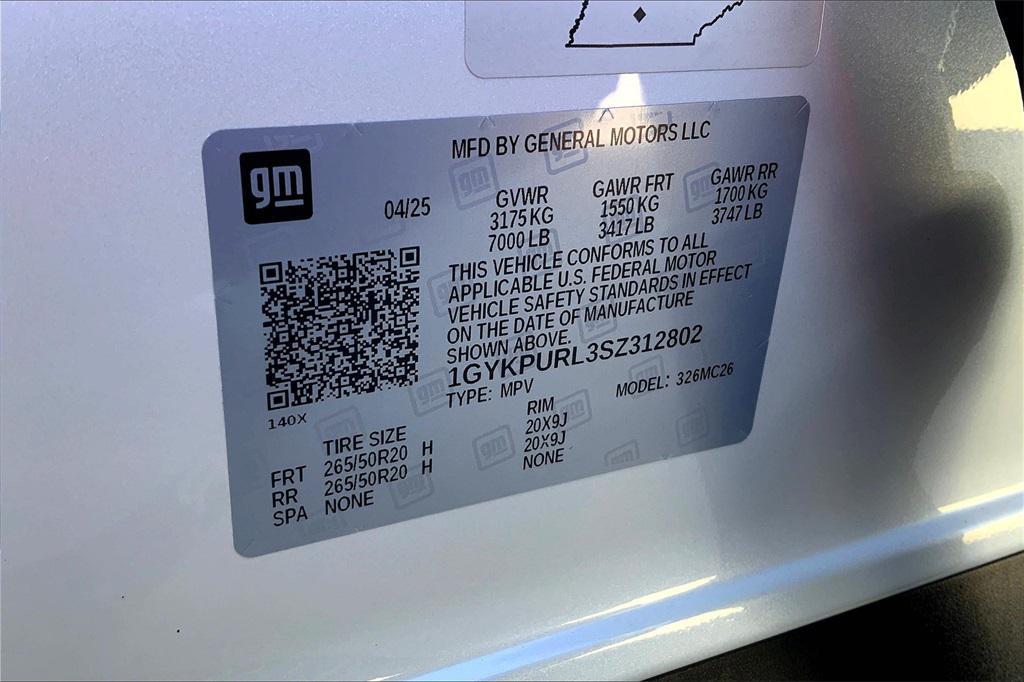 new 2025 Cadillac LYRIQ car, priced at $65,315