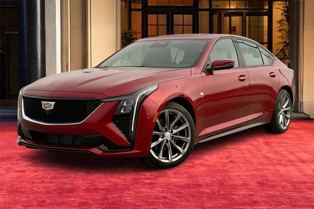 new 2025 Cadillac CT5 car, priced at $53,615