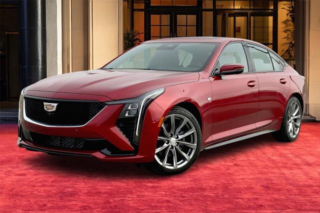 new 2025 Cadillac CT5 car, priced at $53,615