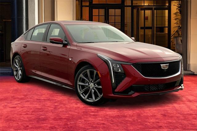 new 2025 Cadillac CT5 car, priced at $53,615