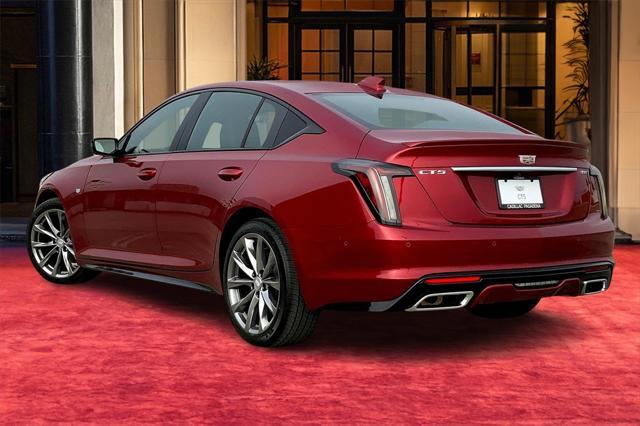 new 2025 Cadillac CT5 car, priced at $53,615