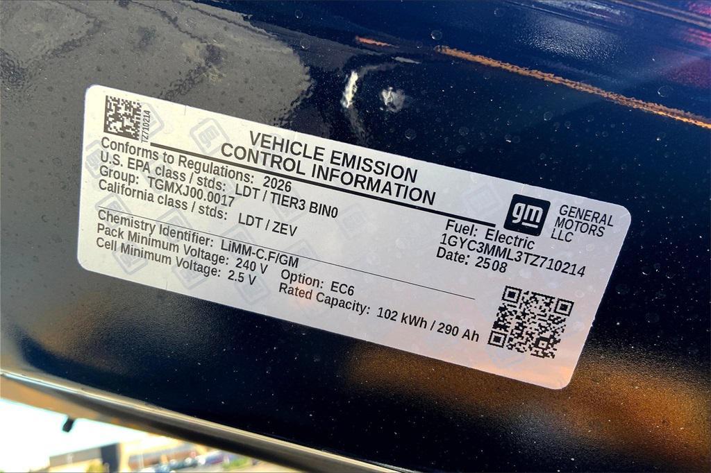 new 2026 Cadillac VISTIQ car, priced at $94,715