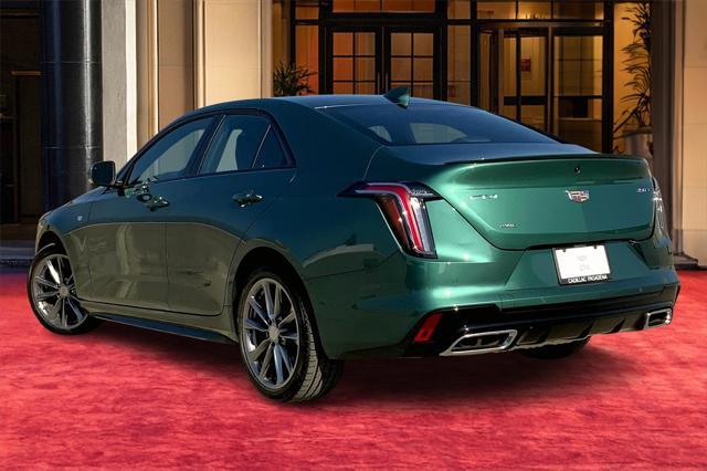 new 2025 Cadillac CT4 car, priced at $49,940