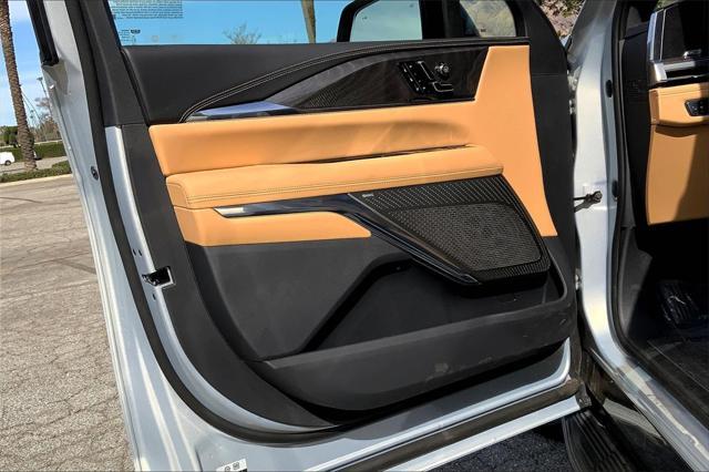 new 2025 Cadillac Escalade car, priced at $150,615