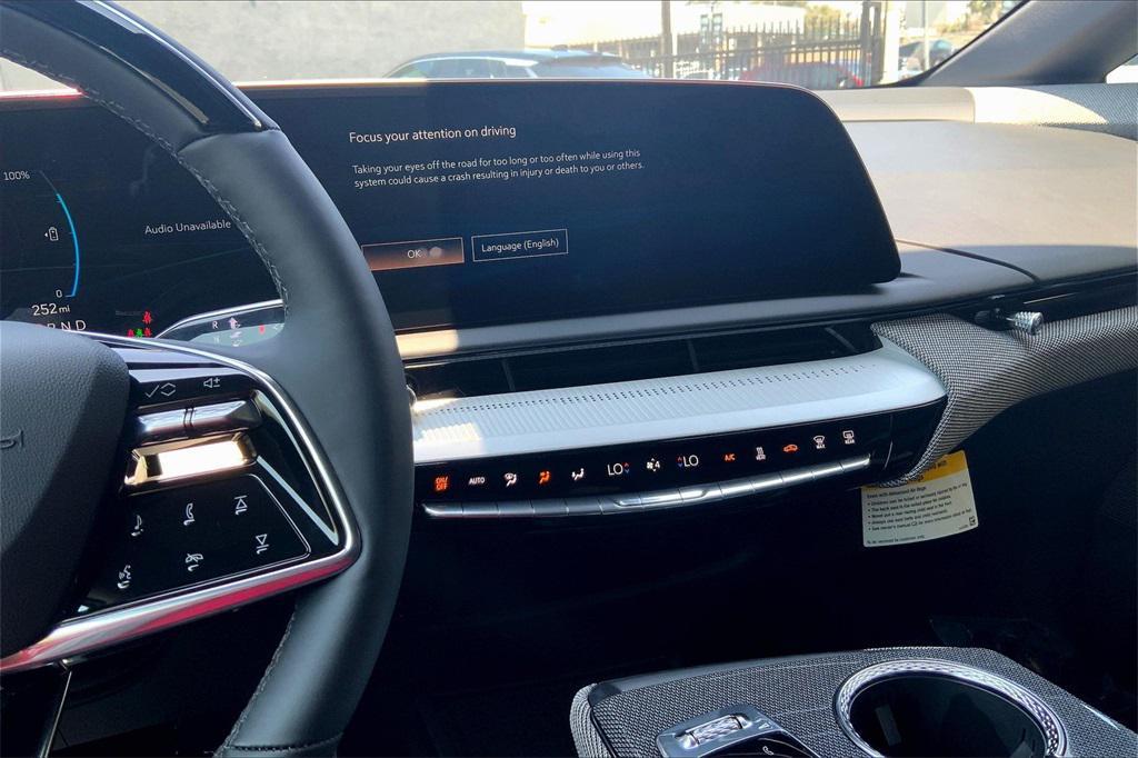 new 2025 Cadillac OPTIQ car, priced at $55,265