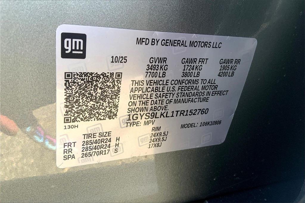 new 2026 Cadillac Escalade ESV car, priced at $117,680