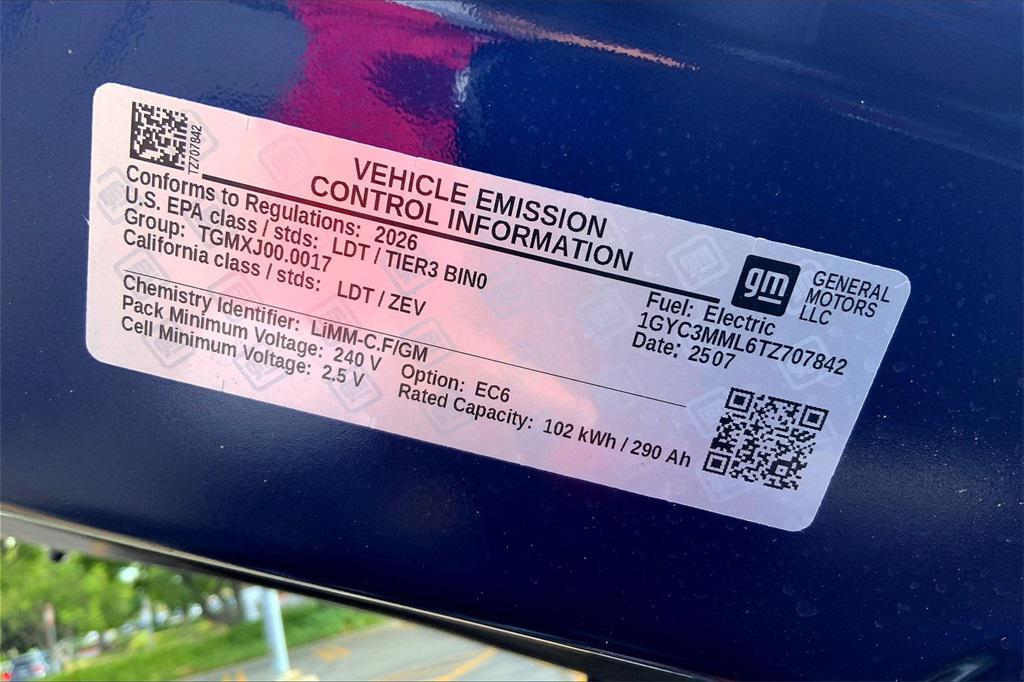 new 2026 Cadillac VISTIQ car, priced at $94,715