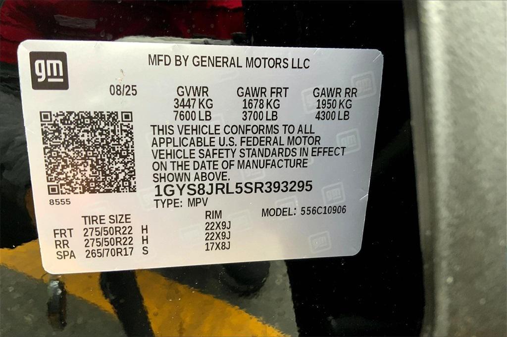 new 2025 Cadillac Escalade ESV car, priced at $96,295