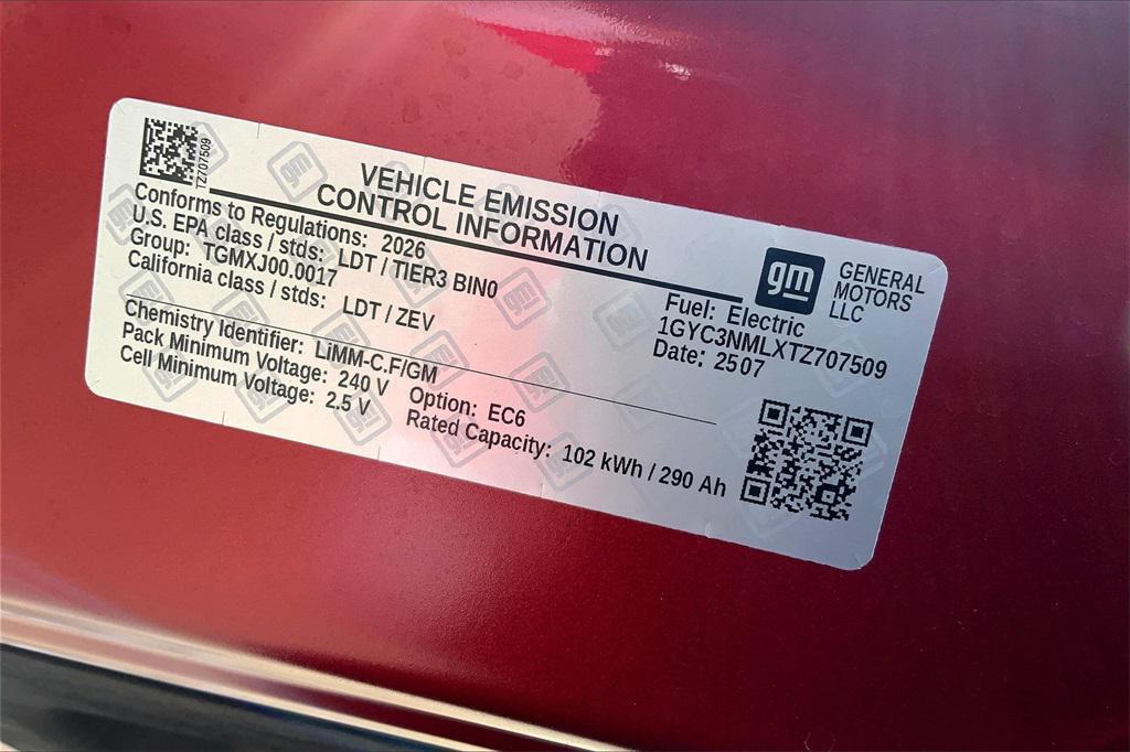 new 2026 Cadillac VISTIQ car, priced at $81,615