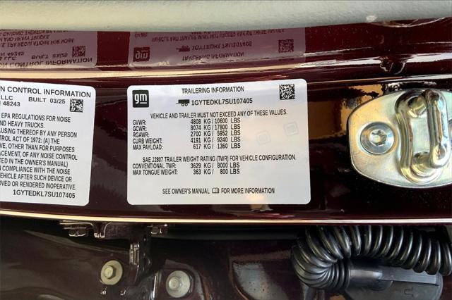 new 2025 Cadillac Escalade car, priced at $152,315