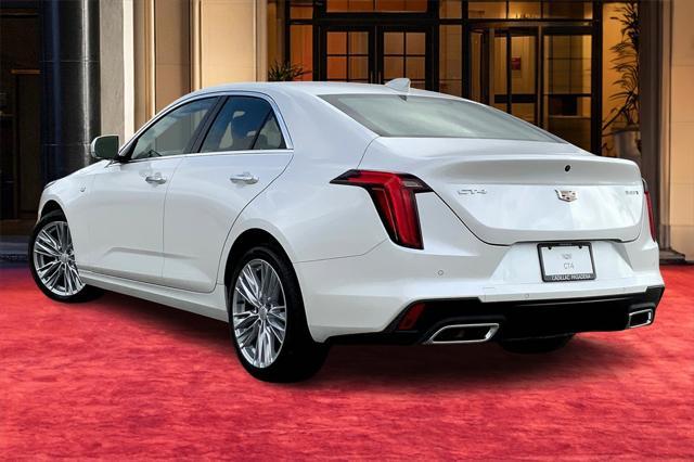 new 2025 Cadillac CT4 car, priced at $42,715