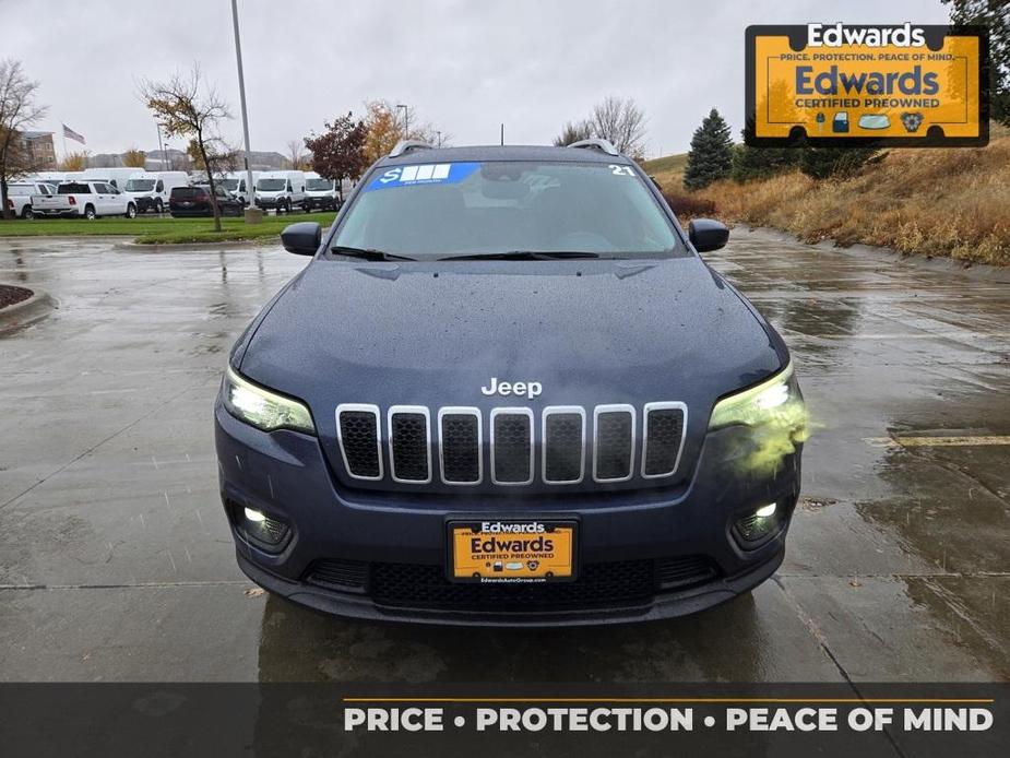 used 2021 Jeep Cherokee car, priced at $24,990