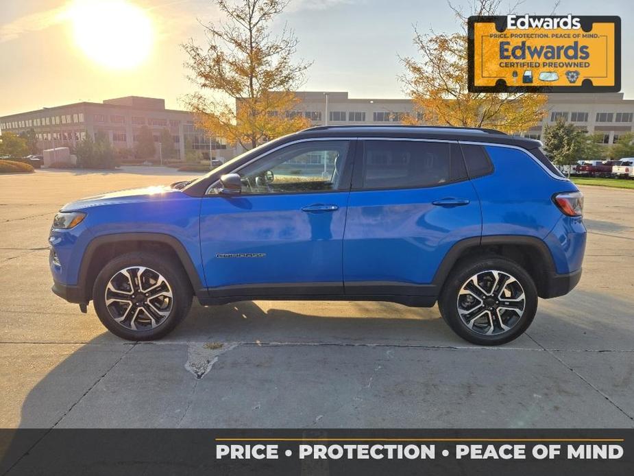 used 2022 Jeep Compass car, priced at $25,885