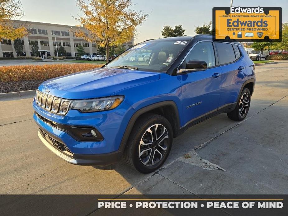 used 2022 Jeep Compass car, priced at $25,885