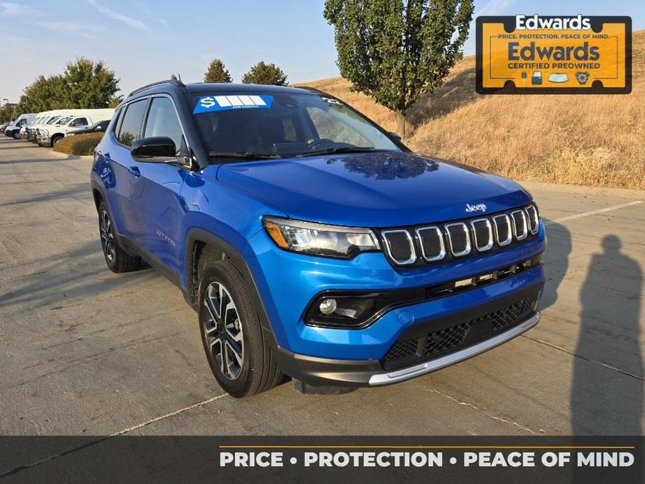 used 2022 Jeep Compass car, priced at $25,885