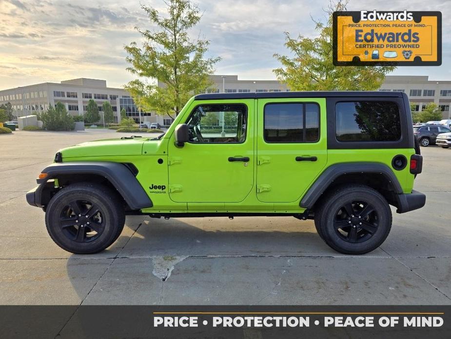 used 2021 Jeep Wrangler Unlimited car, priced at $30,490