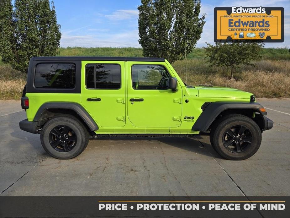 used 2021 Jeep Wrangler Unlimited car, priced at $30,490