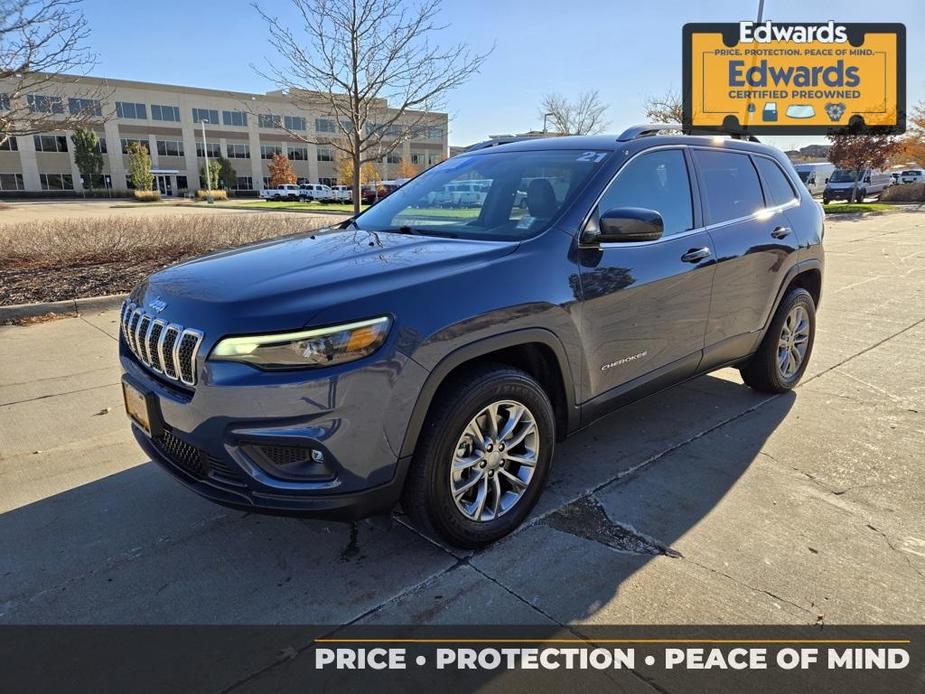 used 2021 Jeep Cherokee car, priced at $22,815