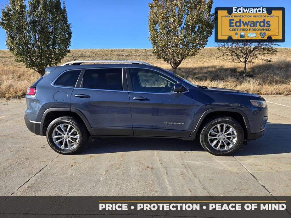 used 2021 Jeep Cherokee car, priced at $22,815