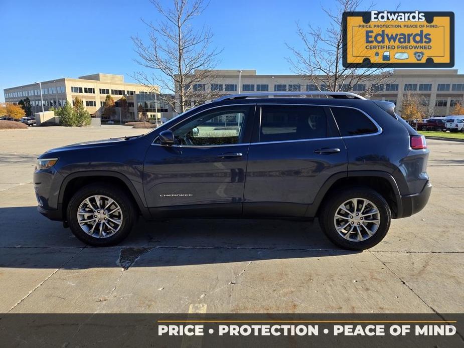 used 2021 Jeep Cherokee car, priced at $22,815