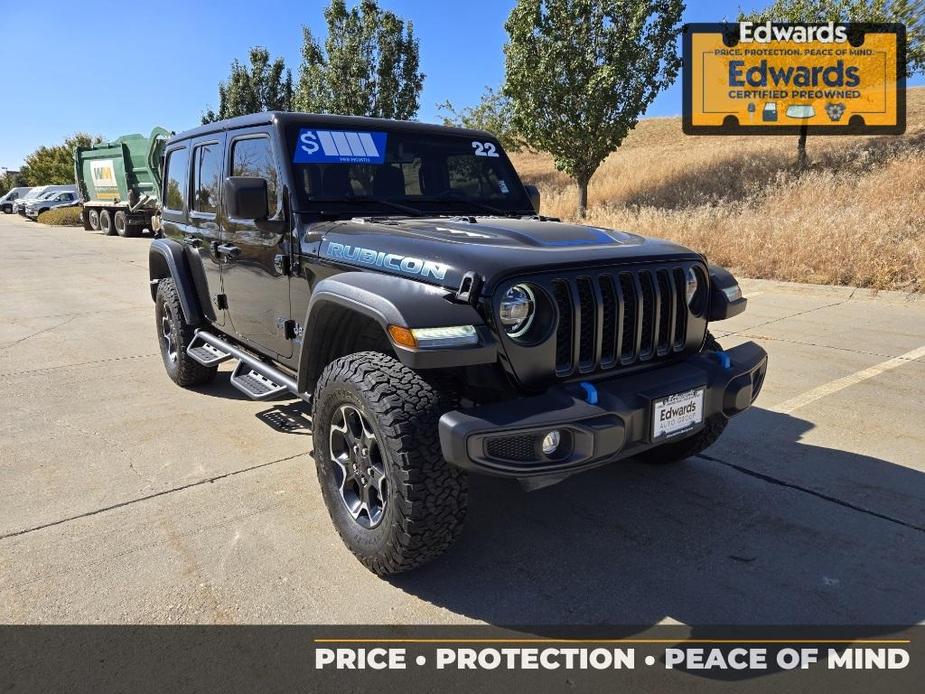 used 2022 Jeep Wrangler Unlimited 4xe car, priced at $38,193