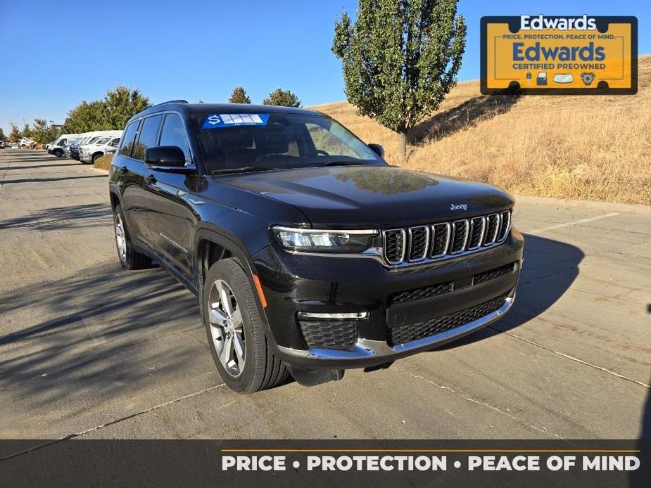 used 2021 Jeep Grand Cherokee L car, priced at $35,797