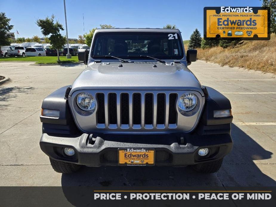 used 2021 Jeep Wrangler Unlimited car, priced at $30,900