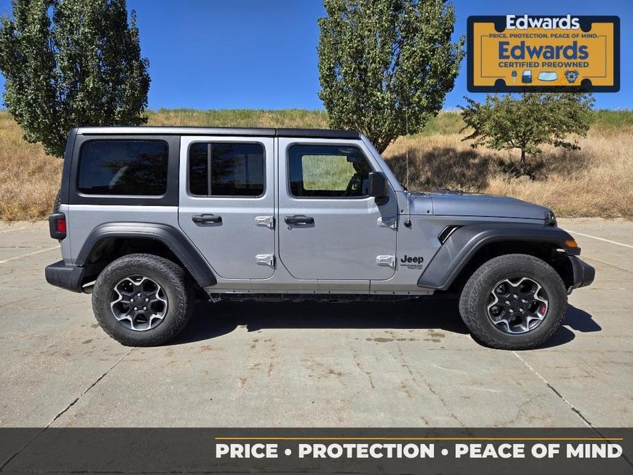 used 2021 Jeep Wrangler Unlimited car, priced at $30,900