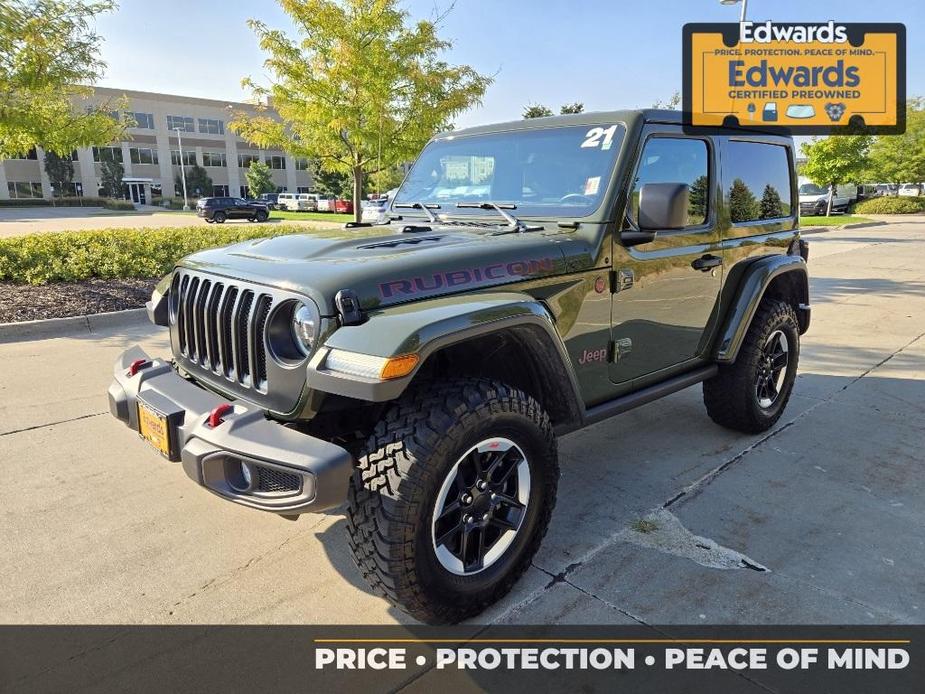 used 2021 Jeep Wrangler car, priced at $33,490